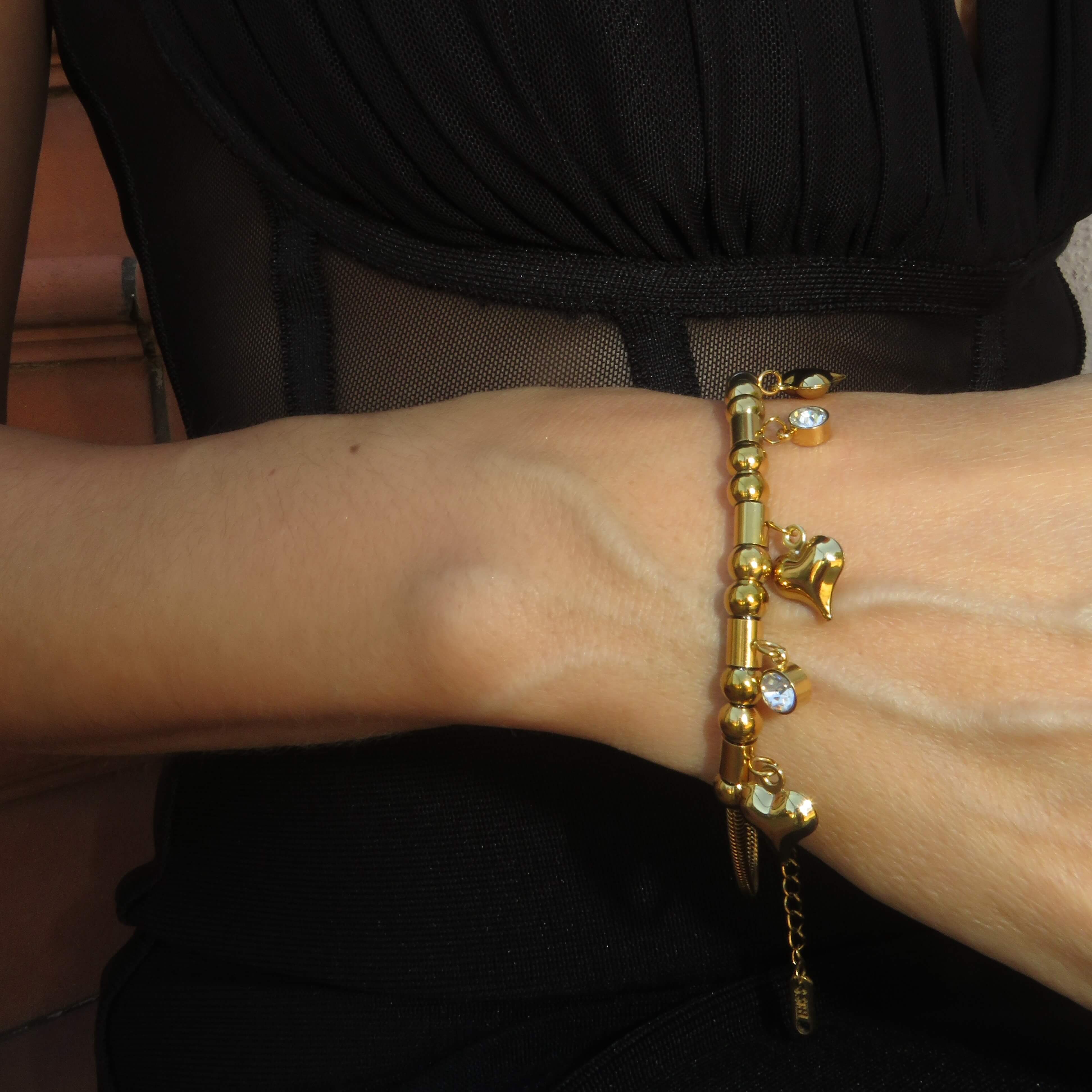Triple_Hearts_Charm_Bracelet