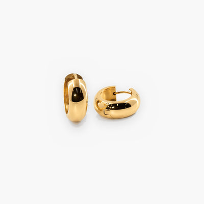 Bold Huggie Hoops - 18mm