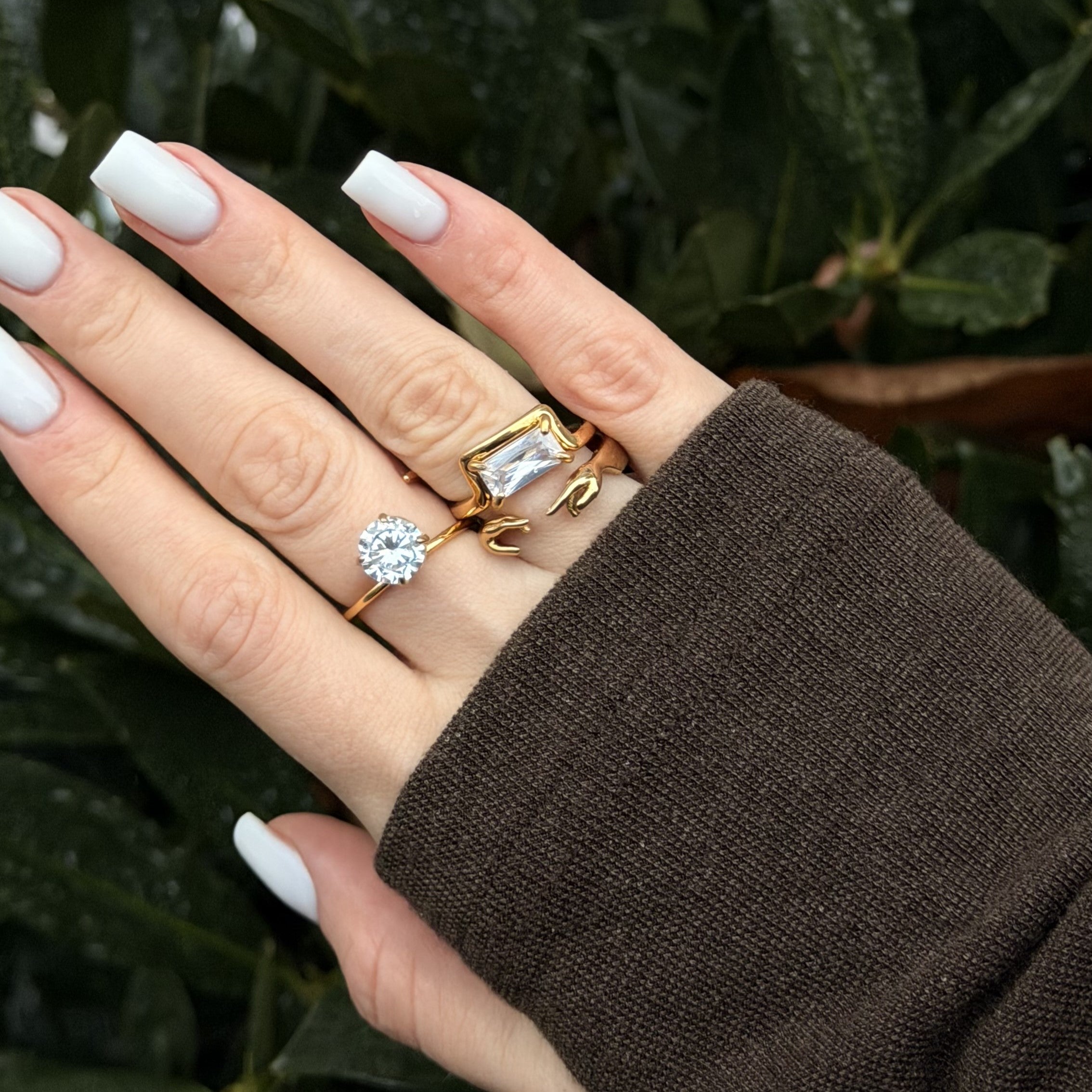 Solitaire Wrap Ring