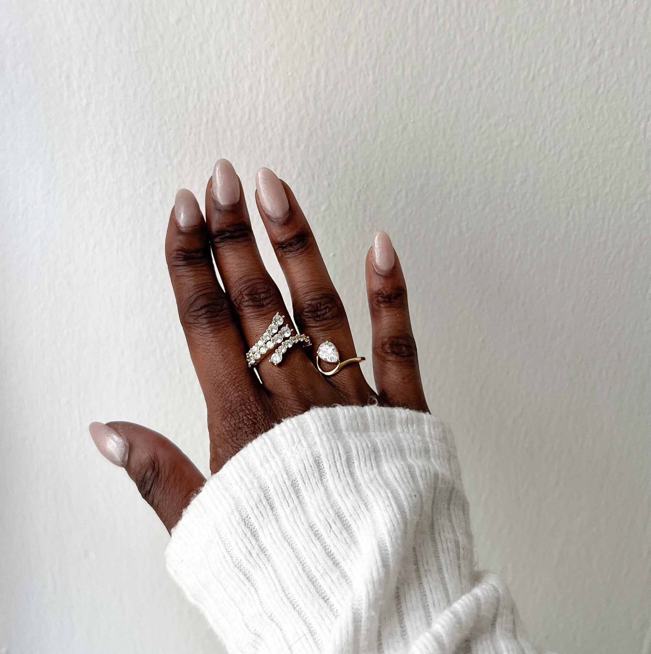 Meideya Jewelry Crystal Wrap Ring
