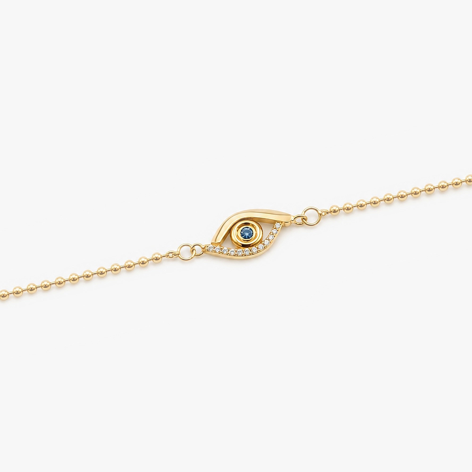 Evil Eye Bead Bracelet