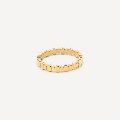 Flat Dots Band Ring