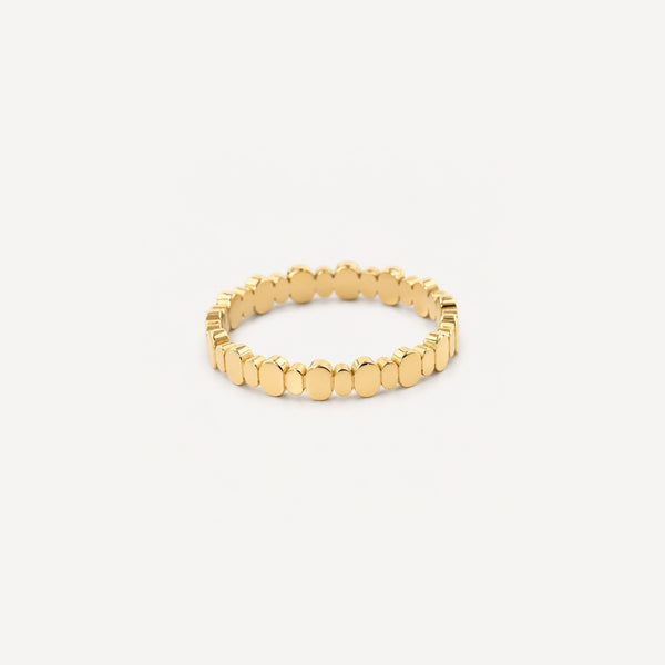 Flat Dots Band Ring