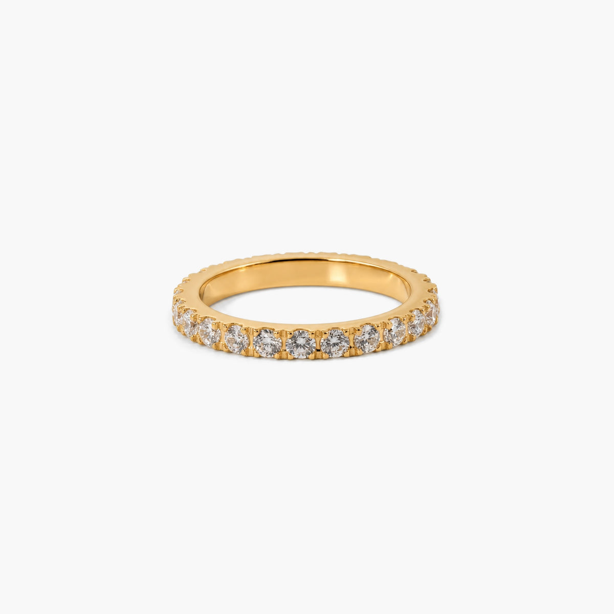 Full Pave Eternity Ring