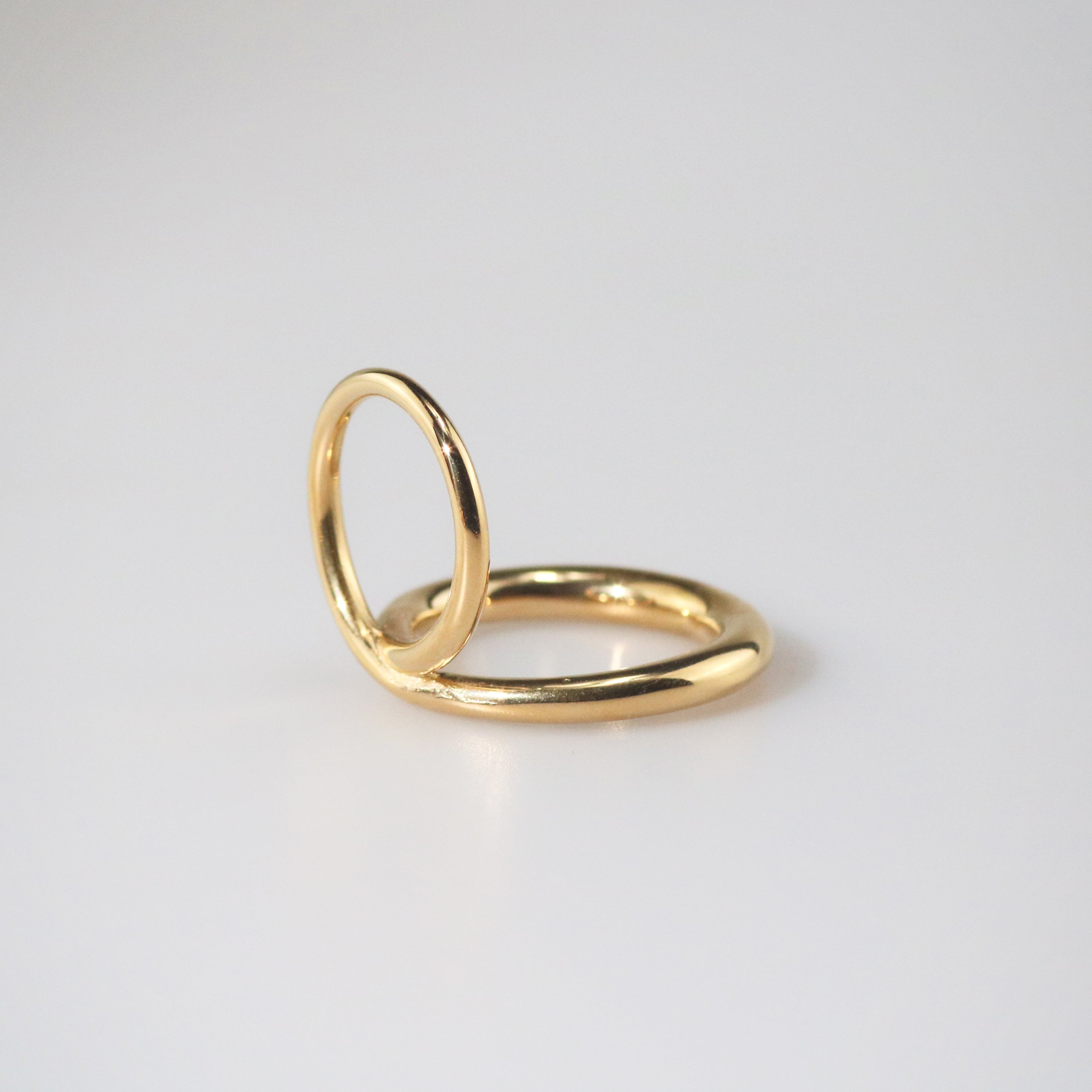 Meideya Jewelry Gold Figure 8 Ring