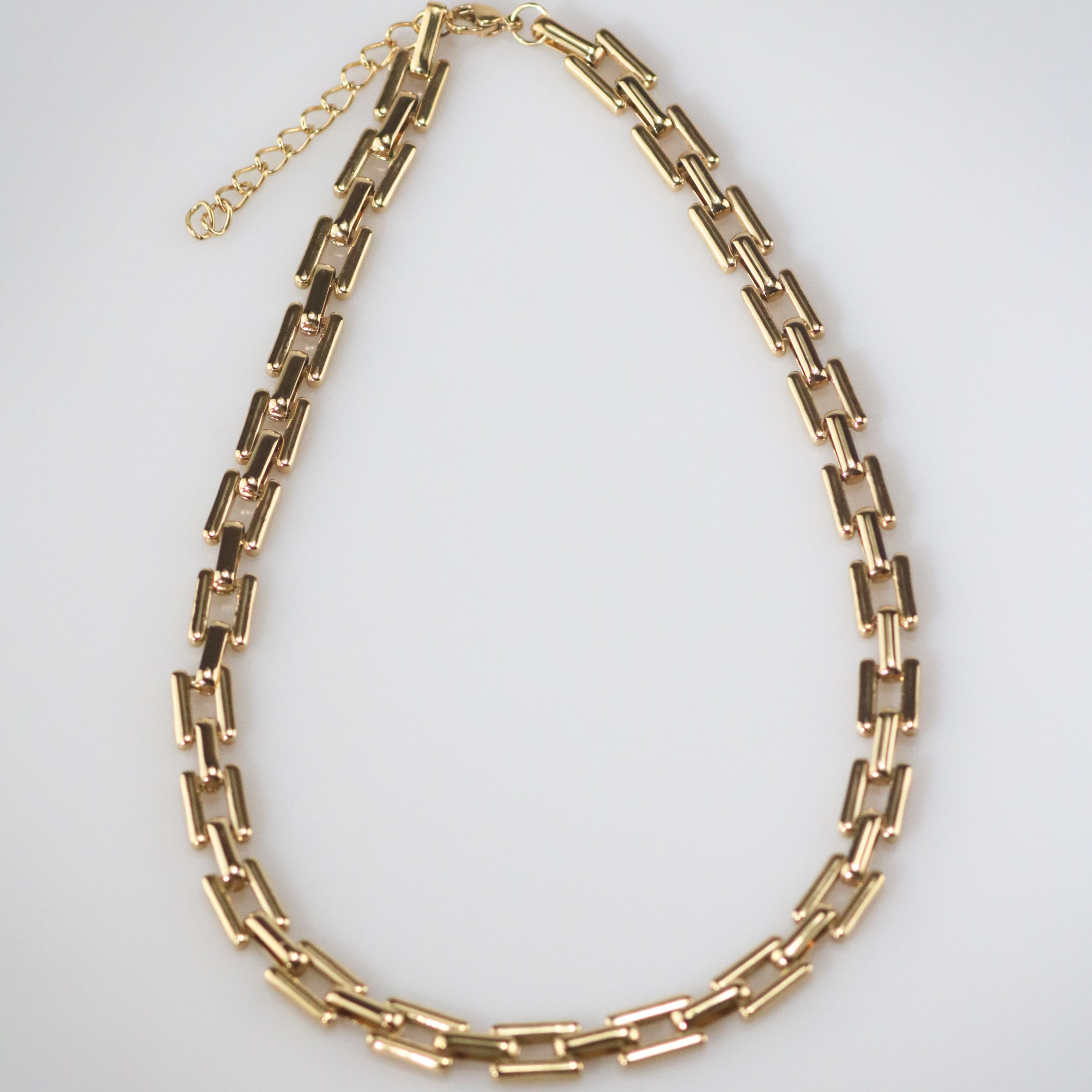 Square Chainlink Necklace
