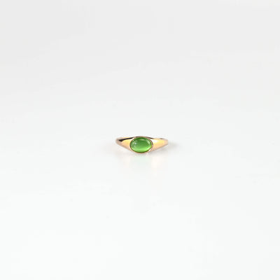 Kori Ring - Green Cats Eye