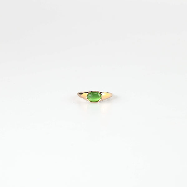 Kori Ring - Green Cats Eye
