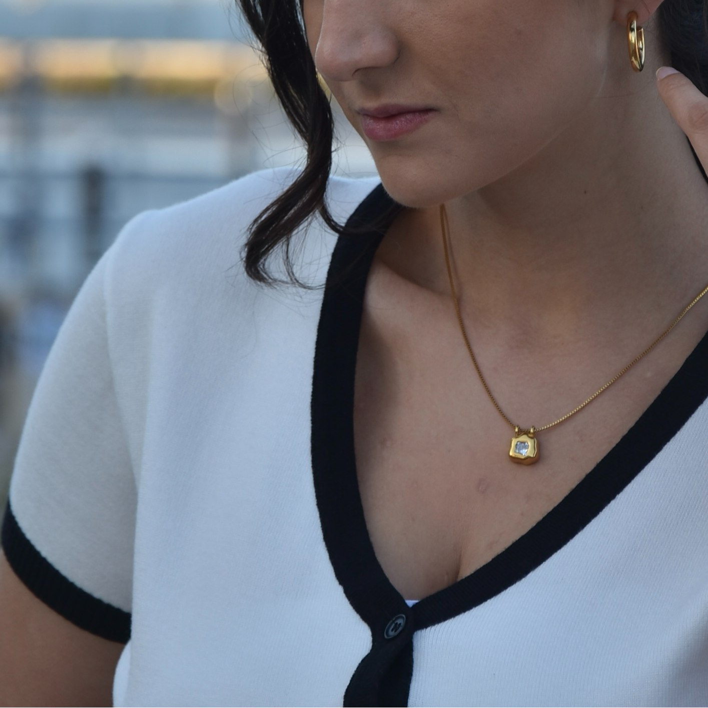 Ivery CZ Pendant Necklace