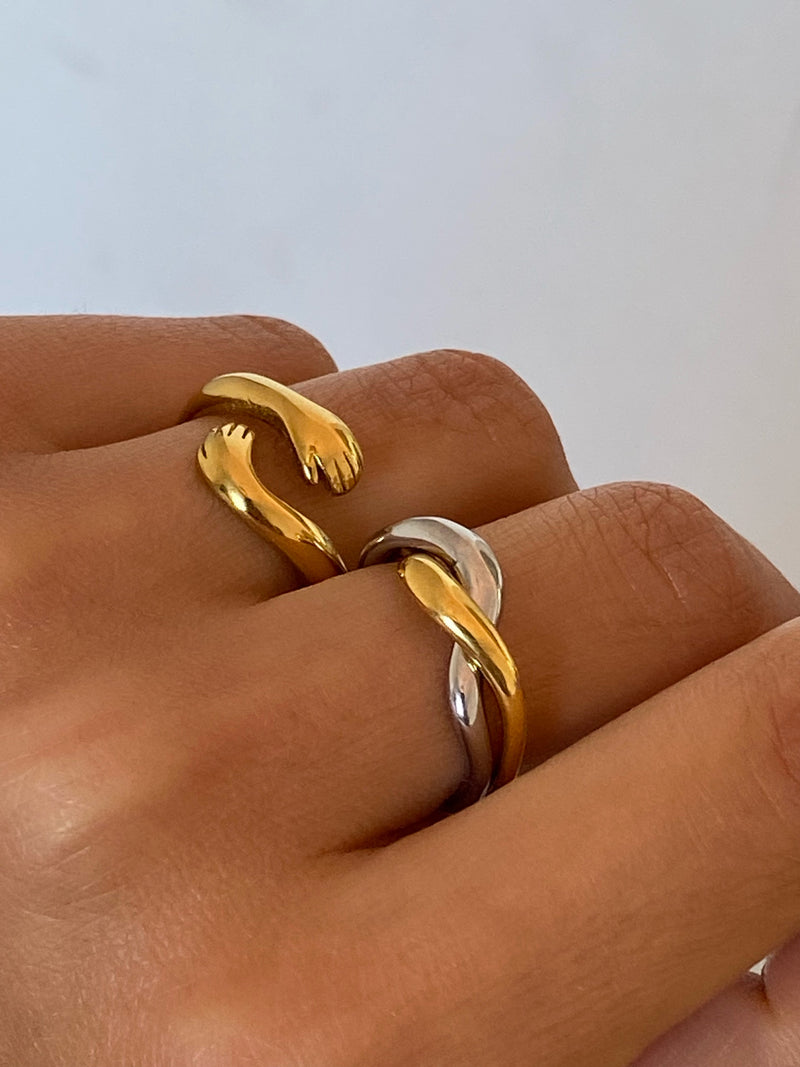 Meideya jewelry Love Wave Ring