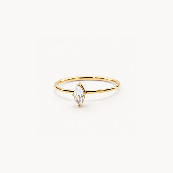 Marquise Cut Solitaire Ring