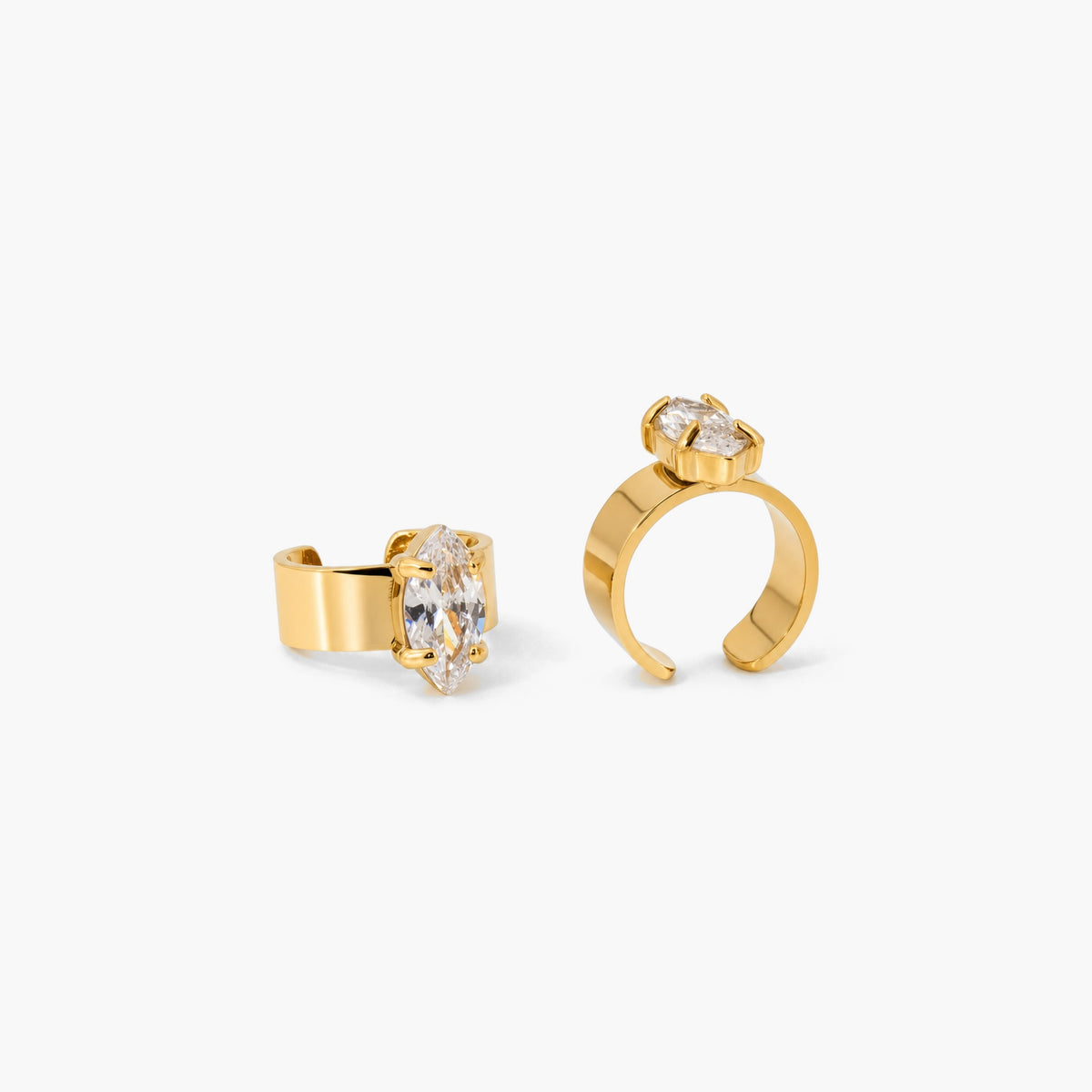 Marquise Ear Cuff