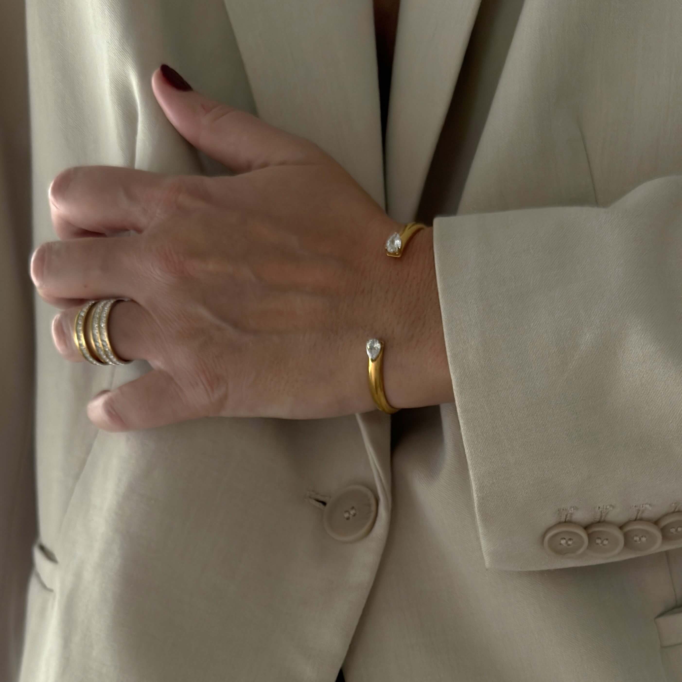 Tearlight Cuff Bracelet