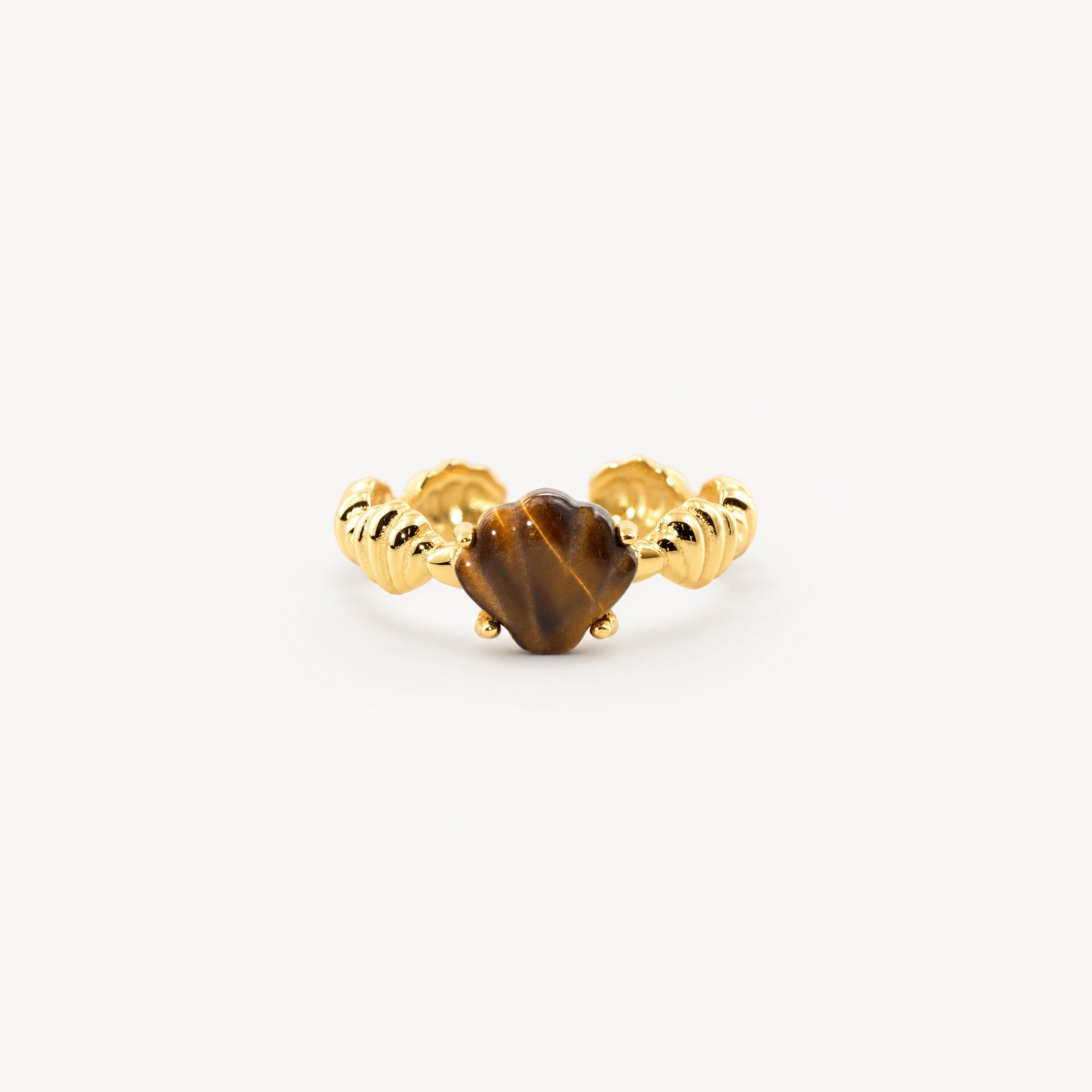 Ocean Spirit Ring - Tiger's Eye