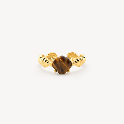 Ocean Spirit Ring - Tiger's Eye