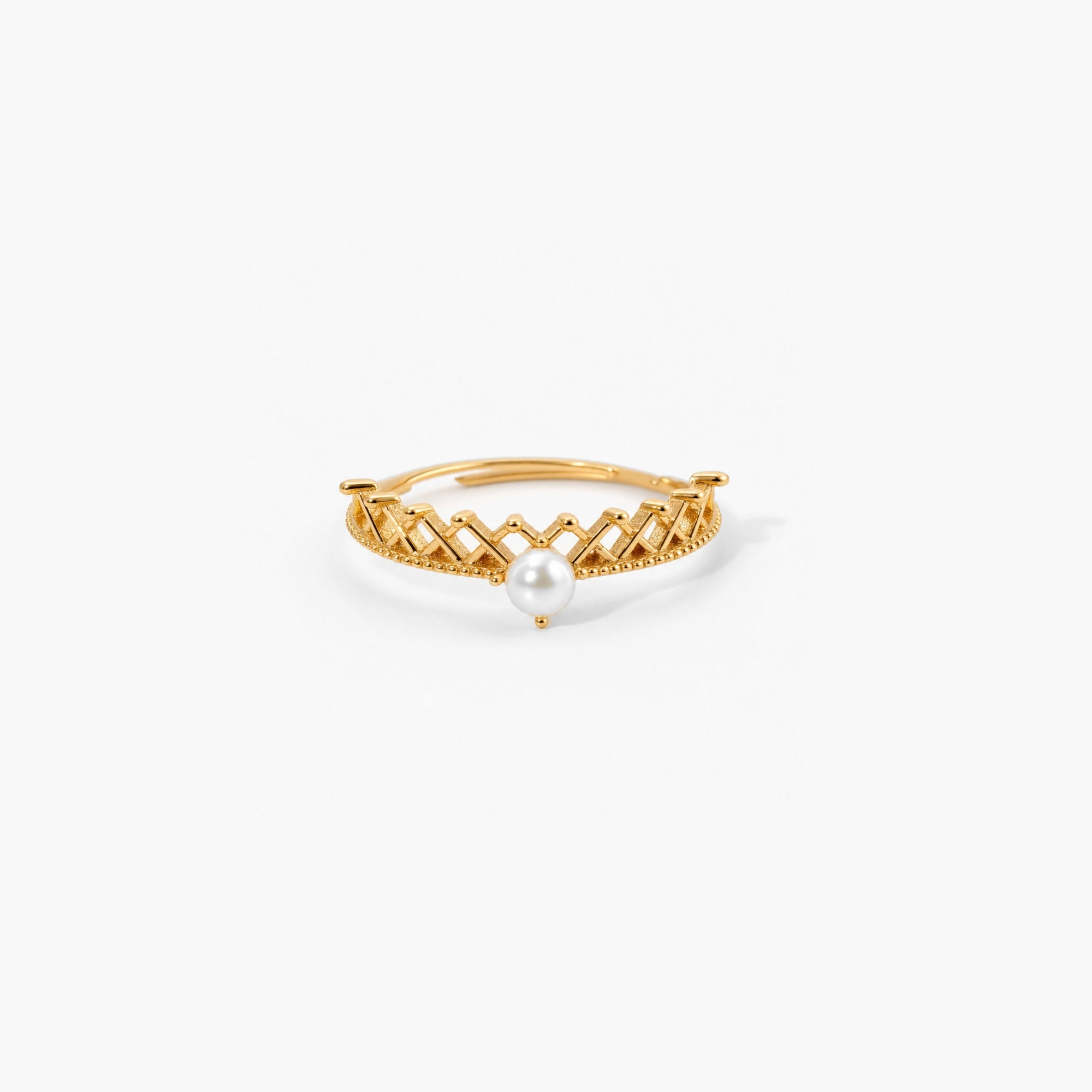 Pearl Crown Ring