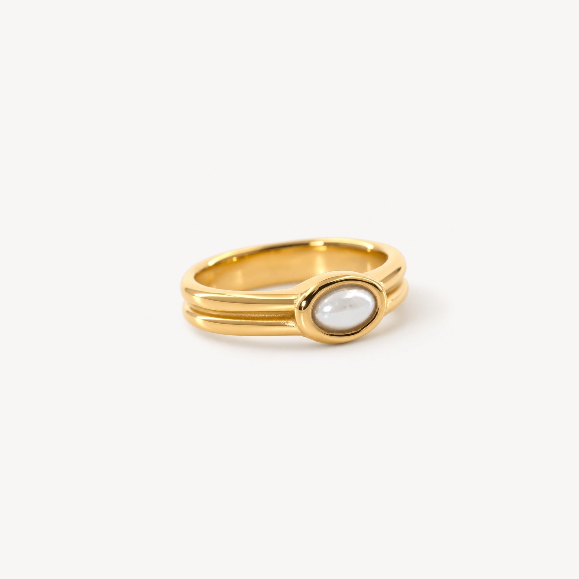 Pearl Stacker Ring