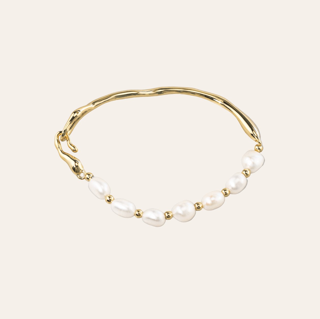 pearl bracelet gold