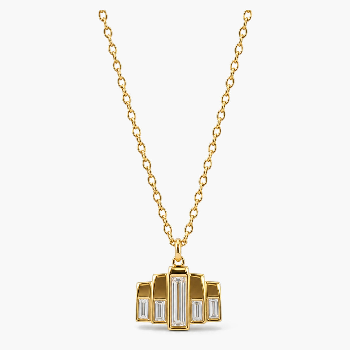 Piano Pendant Necklace