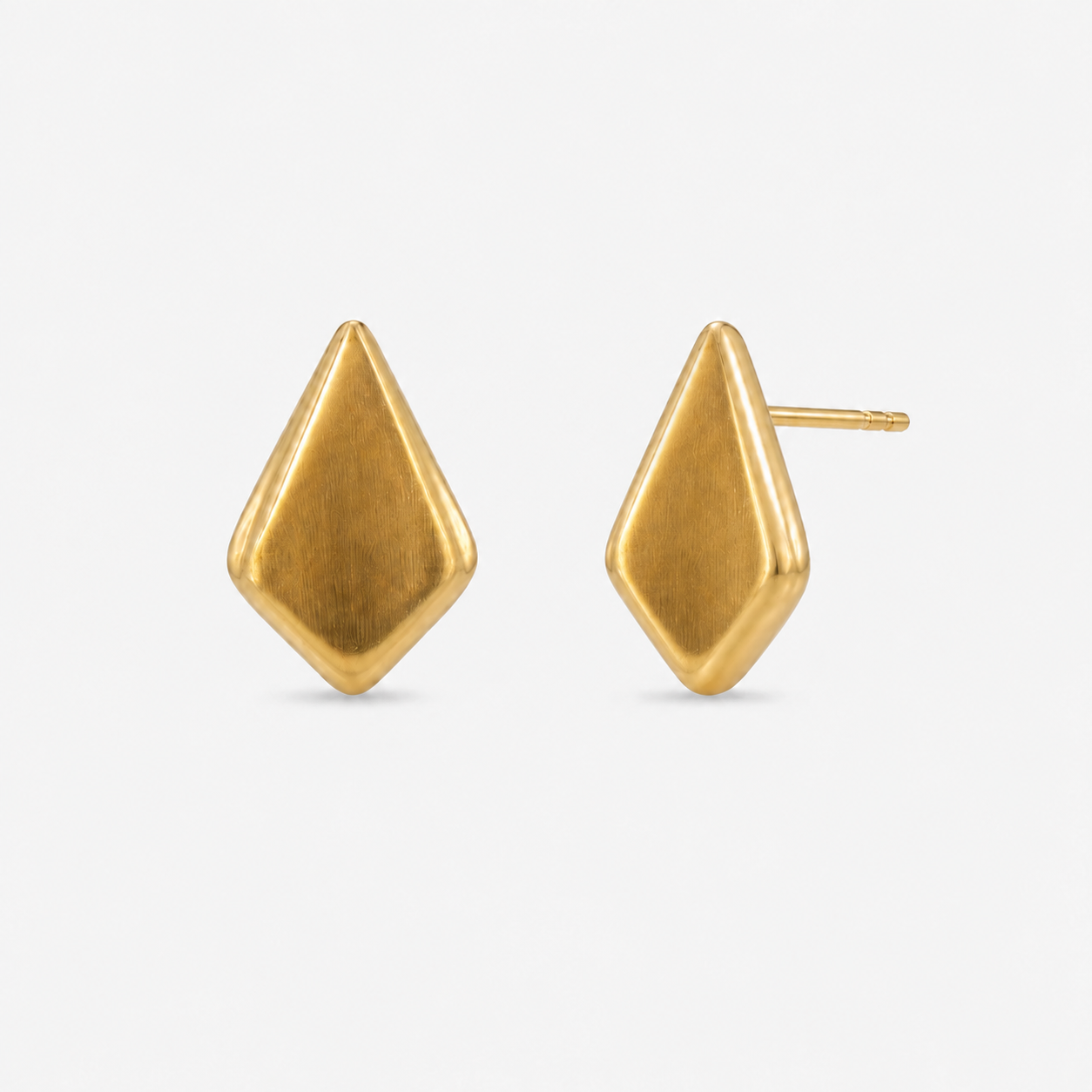 Rhombus Stud Earrings