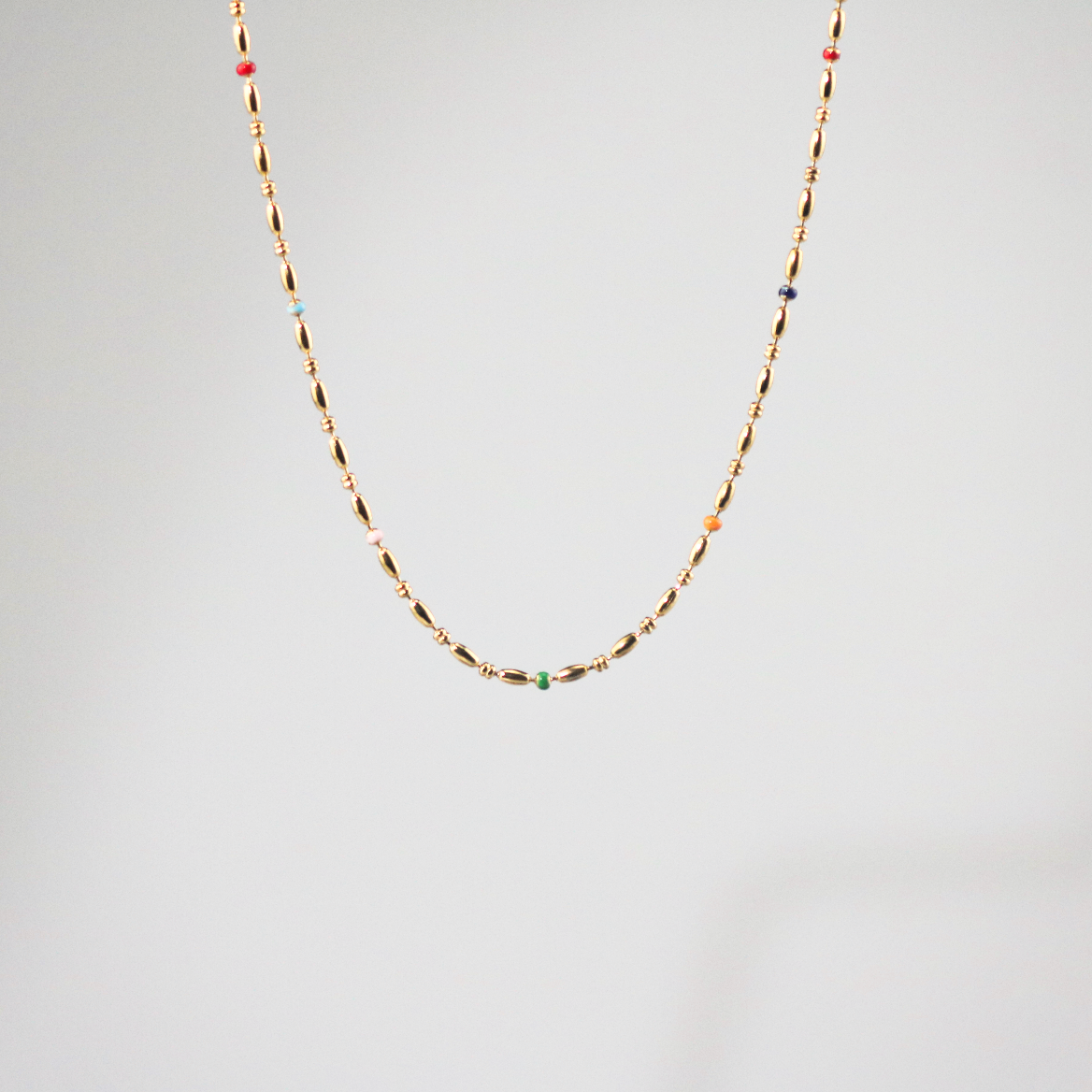 rice bead necklace