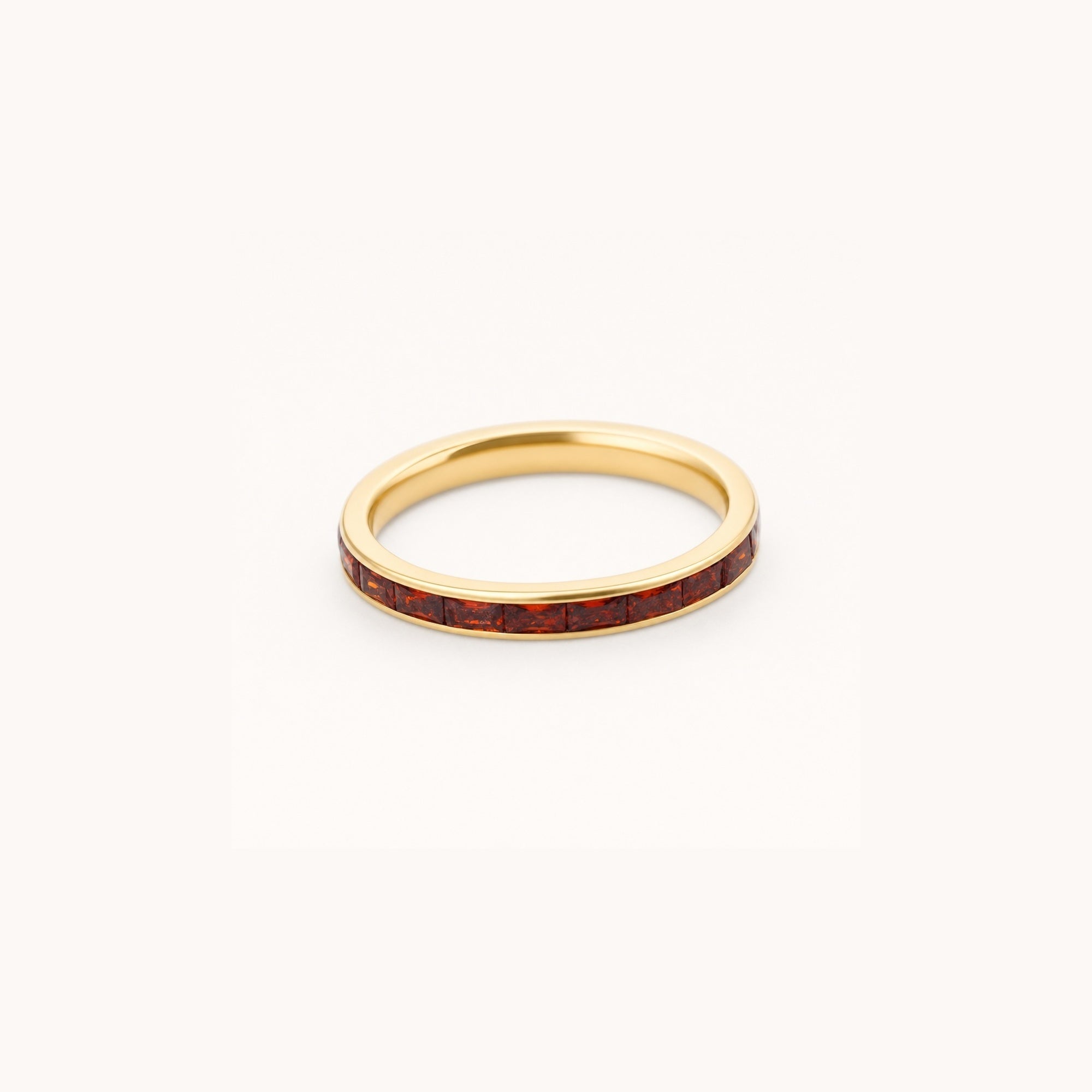 Ruby Slim Band Ring