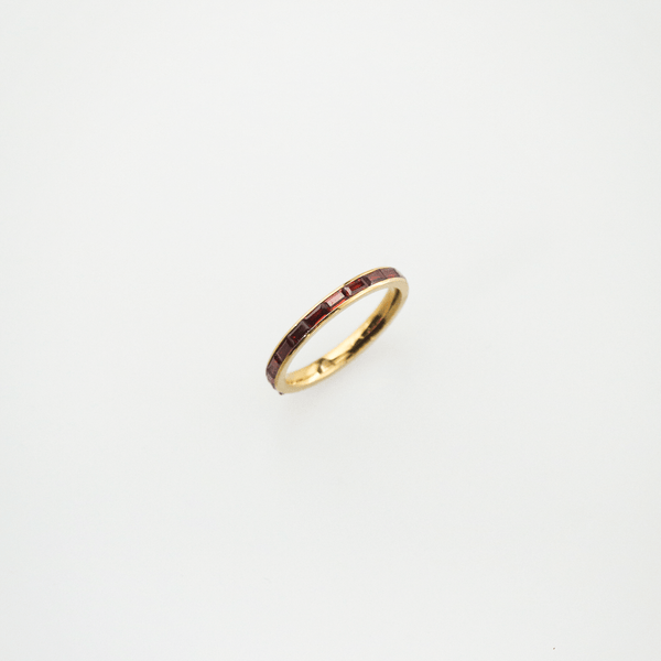 Ruby Slim Band Ring