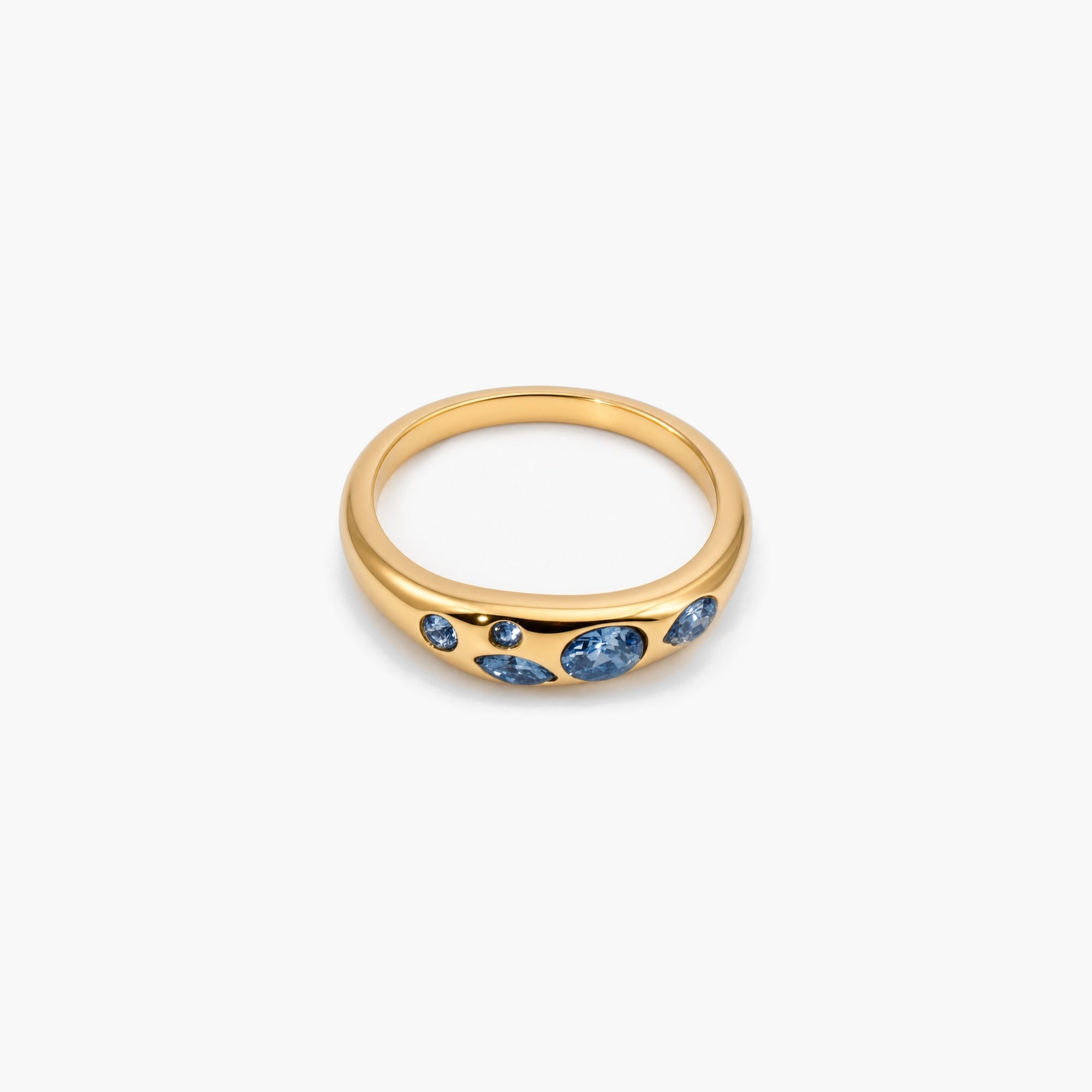 Sapphire Dome Ring