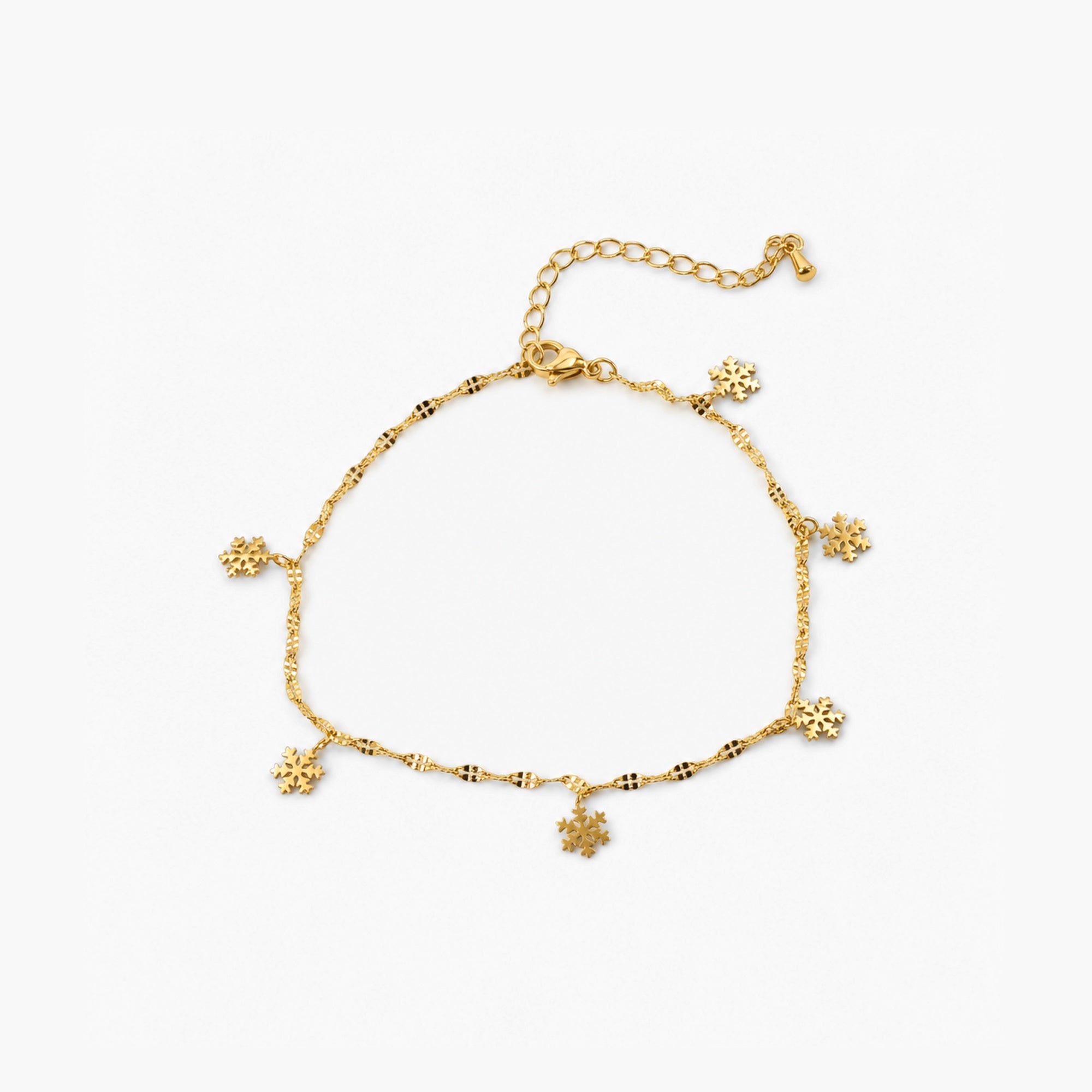 Snowflake Anklet