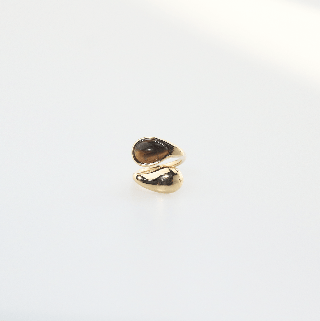 tiger's eye-ring