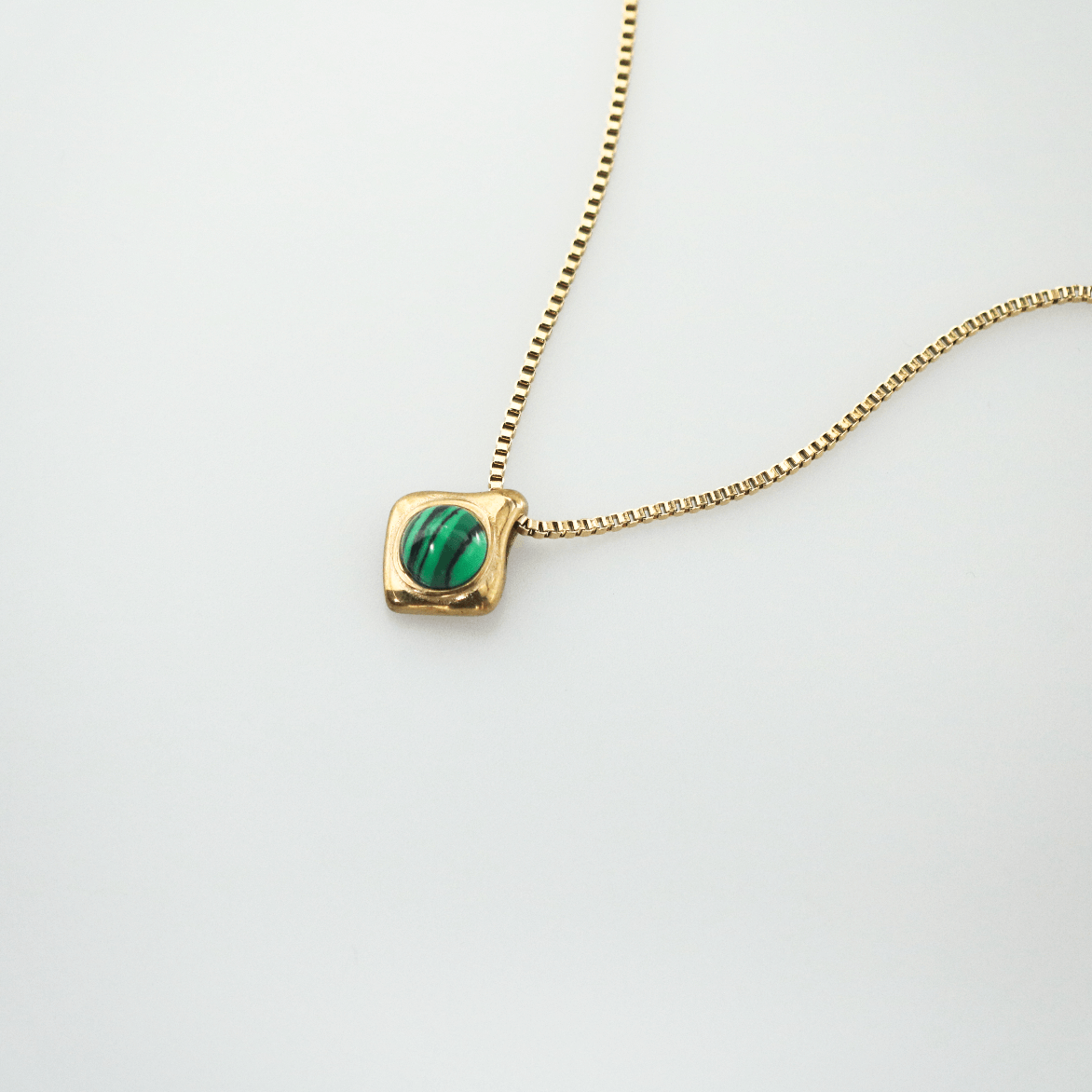 malachite necklace