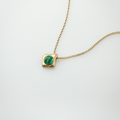 Wade Malachite Necklace