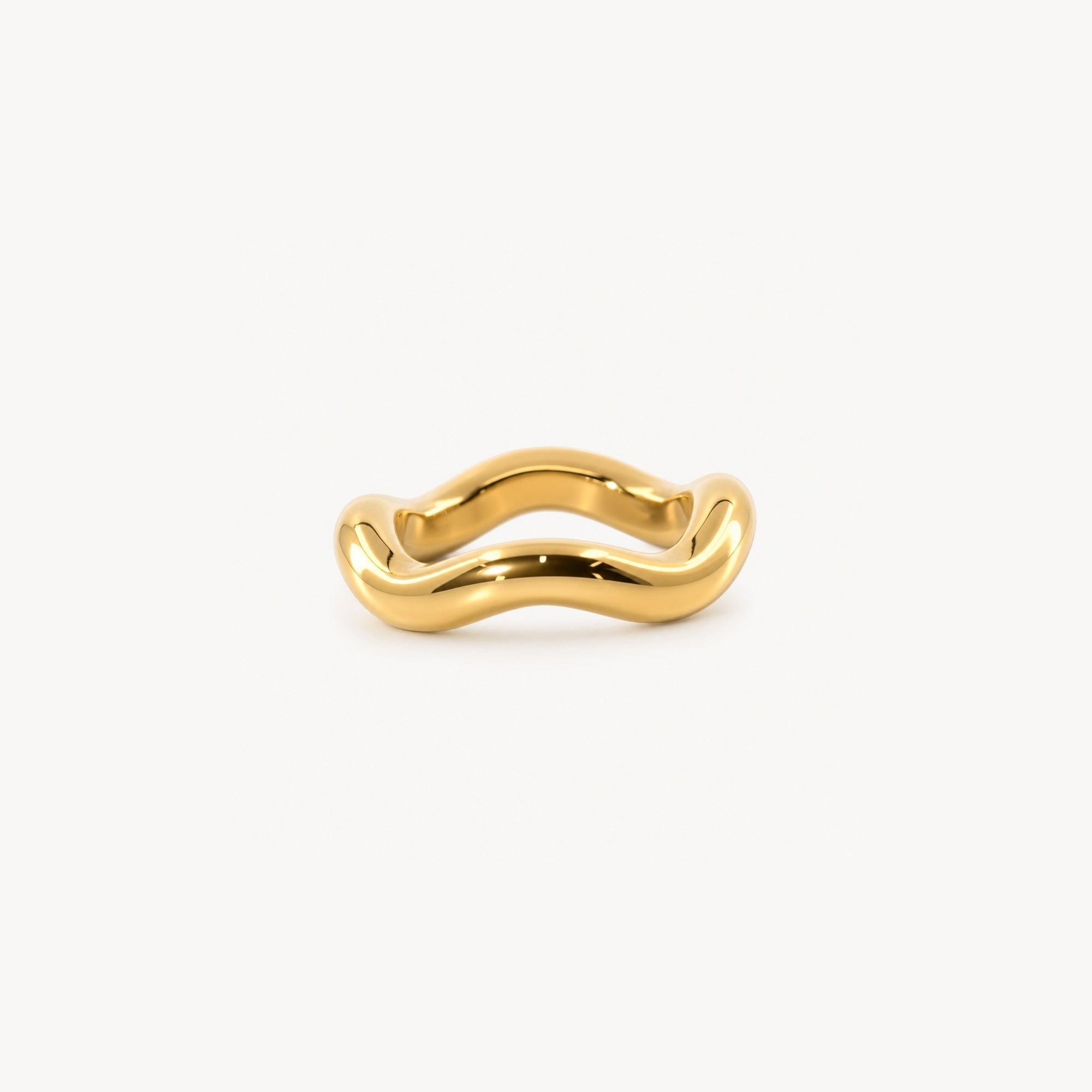 Waveform Band Ring