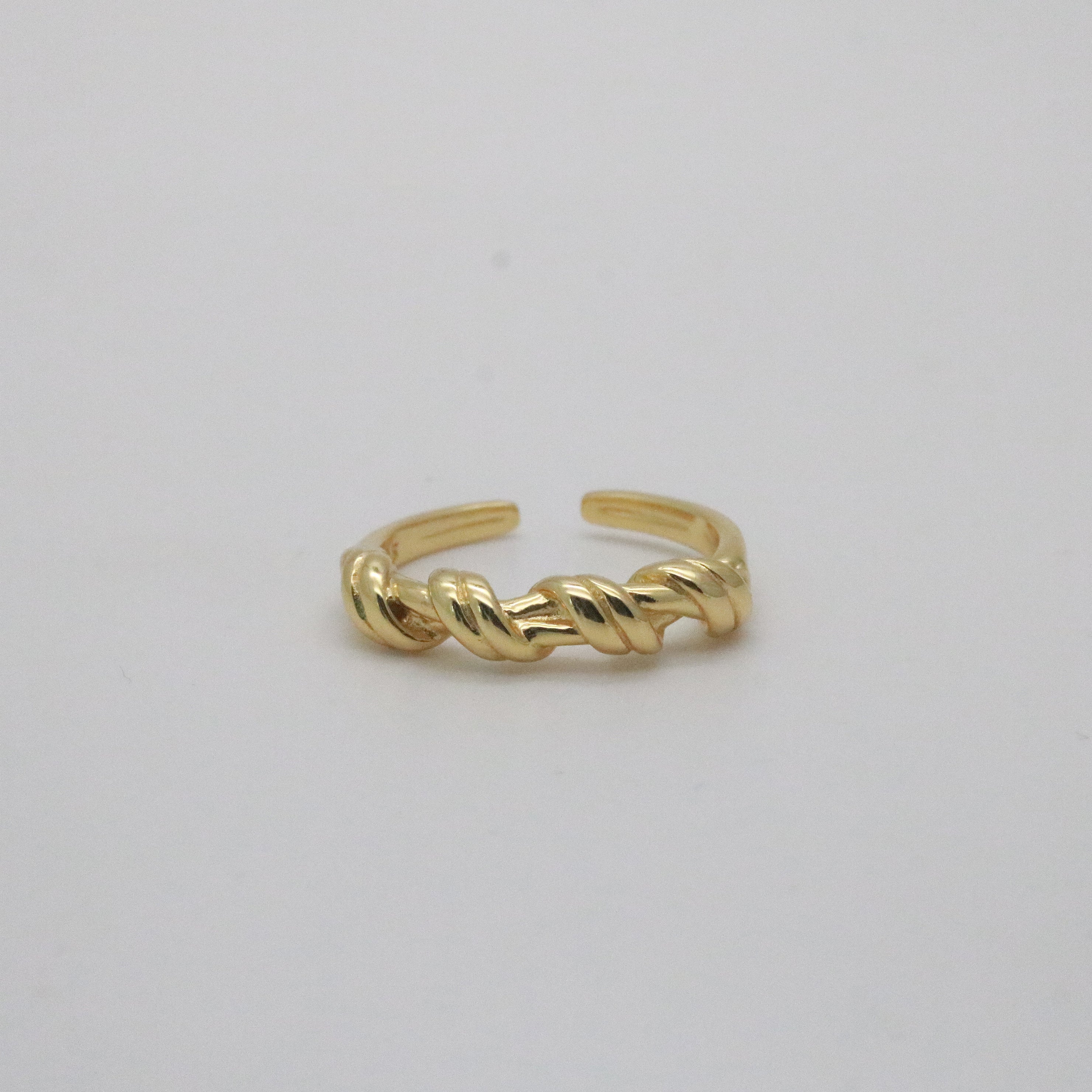 Anya Twisted Open Ring