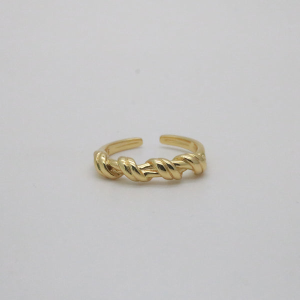 Anya Twisted Open Ring