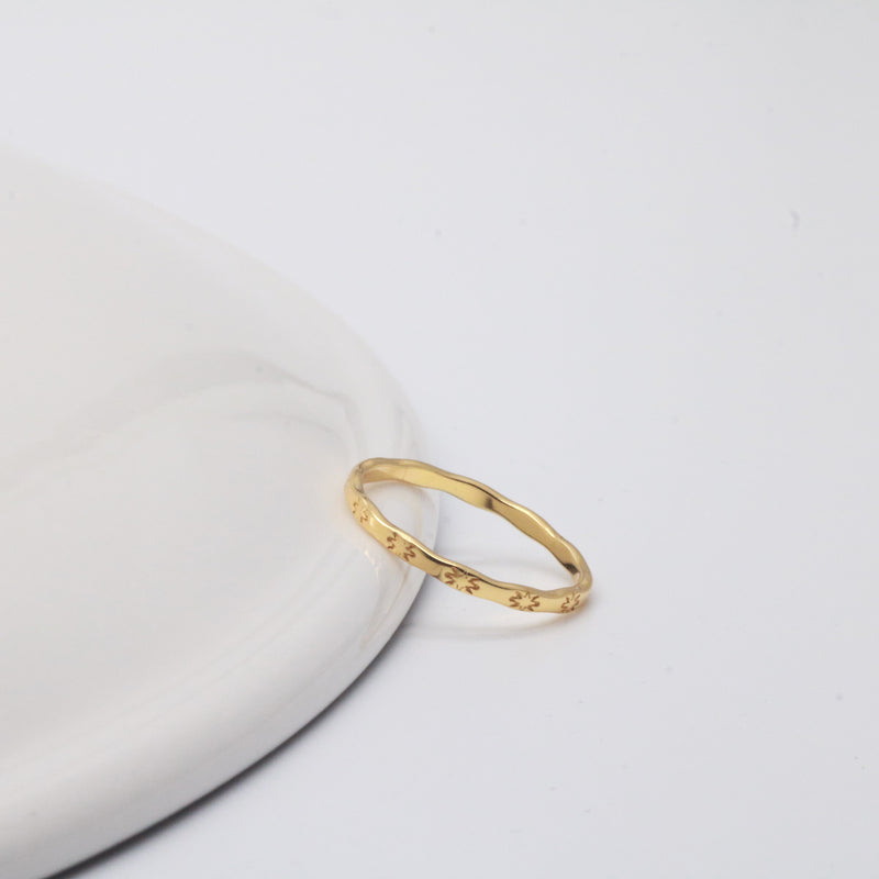 Meideya Jewelry - Sun loop ring
