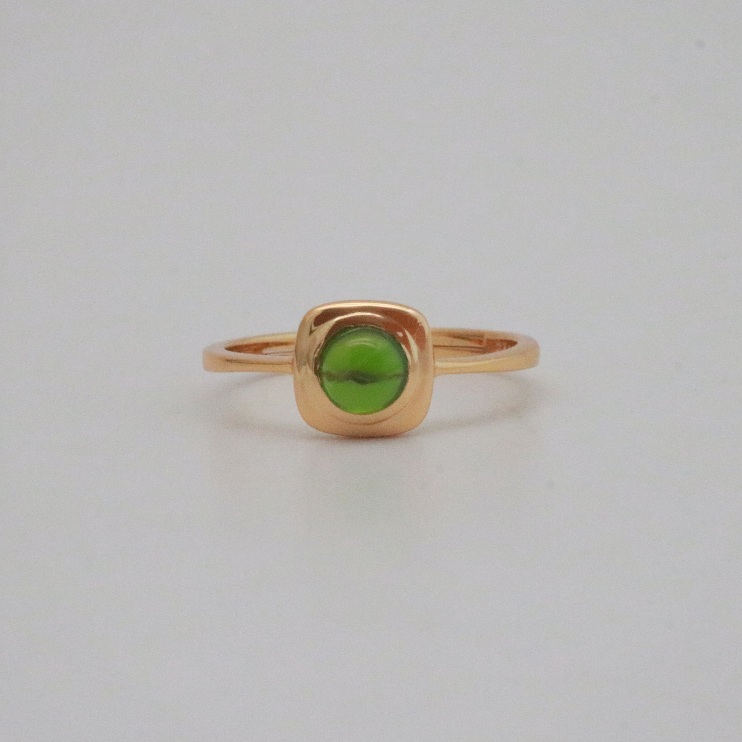 emerald gemtstone ring