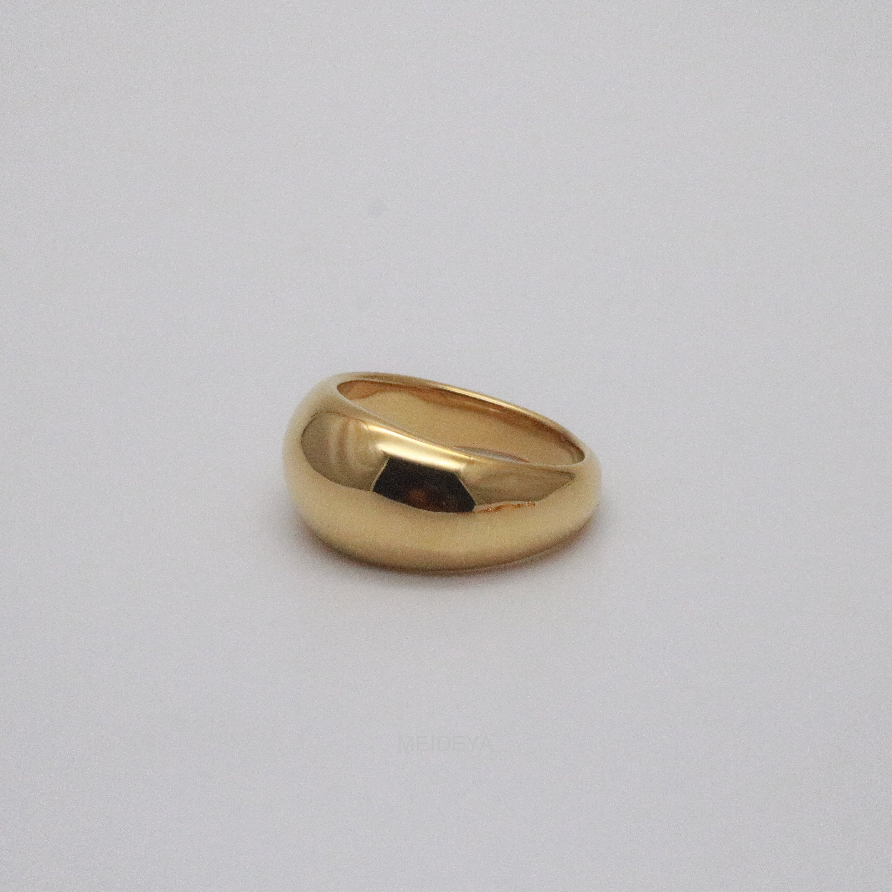 gold dome ring
