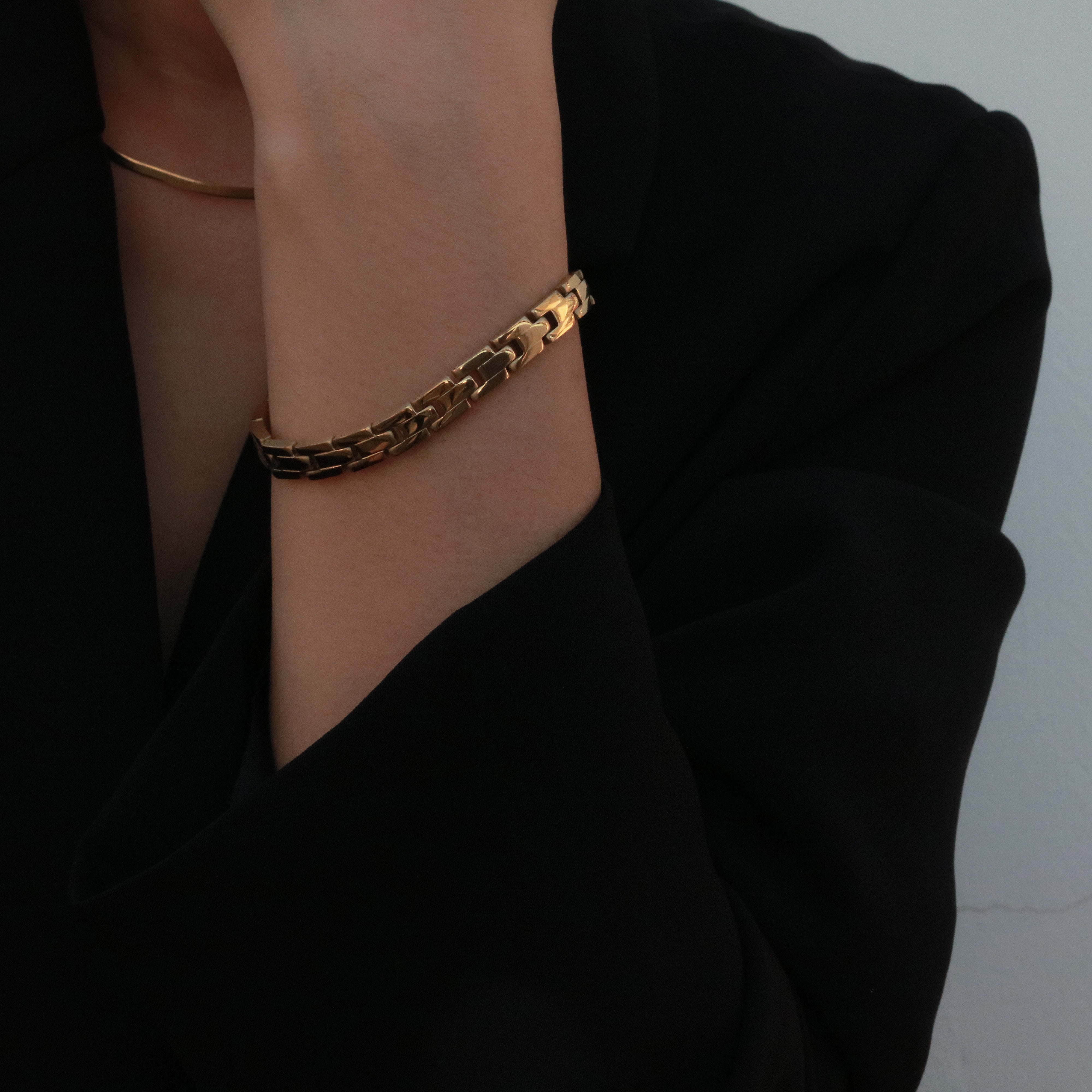 gold watch band bracelet