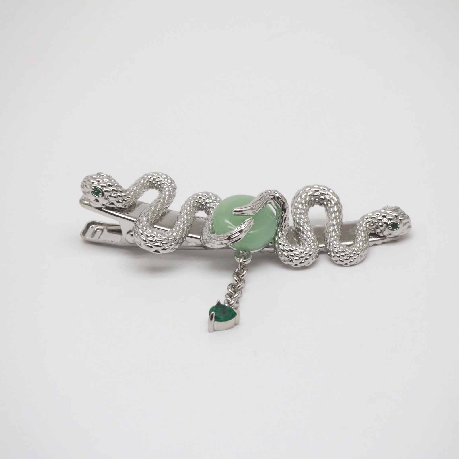 Meideya Jewelry silver chinese dragon hair clip