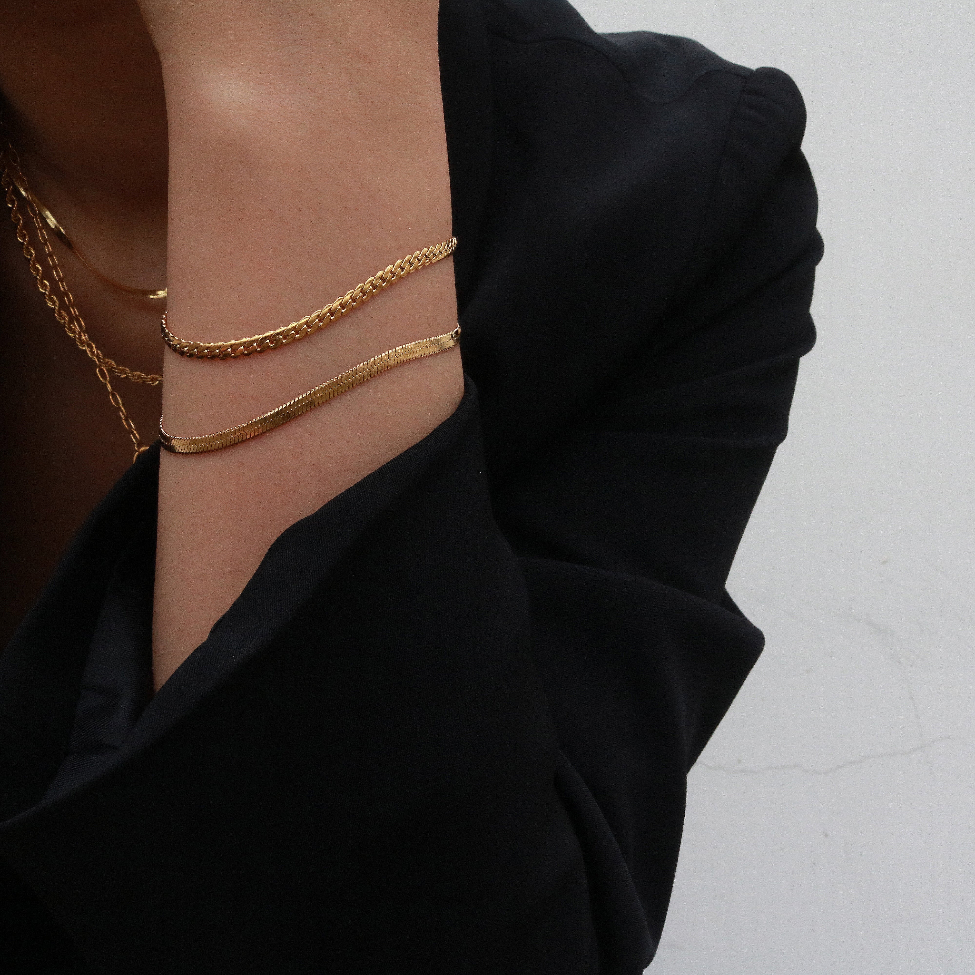 herringbone bracelet