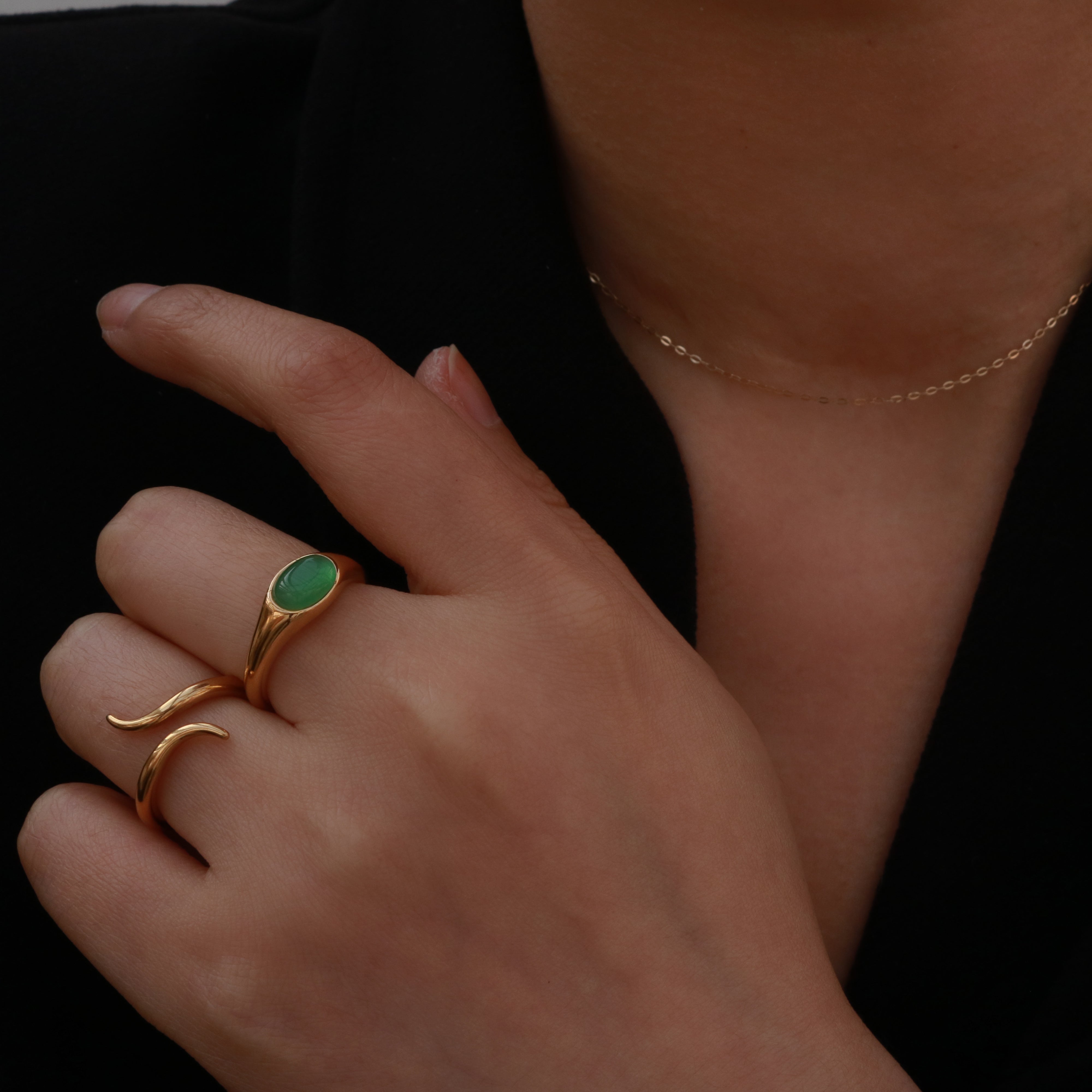 Meideya Jewelry Gold Claw Ring