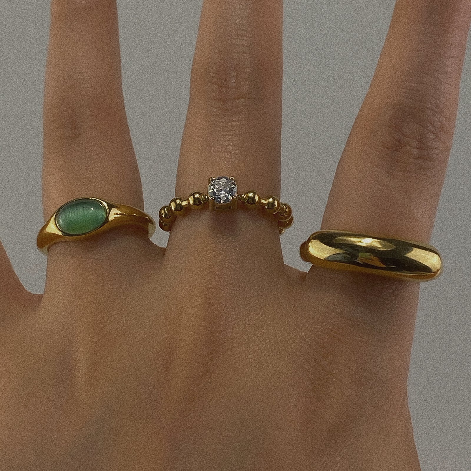Meideya Jewelry gold rings