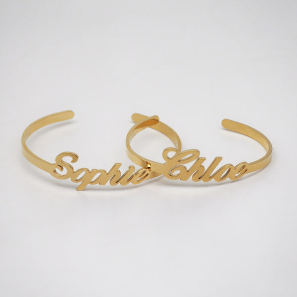 name cuff bracelet for baby