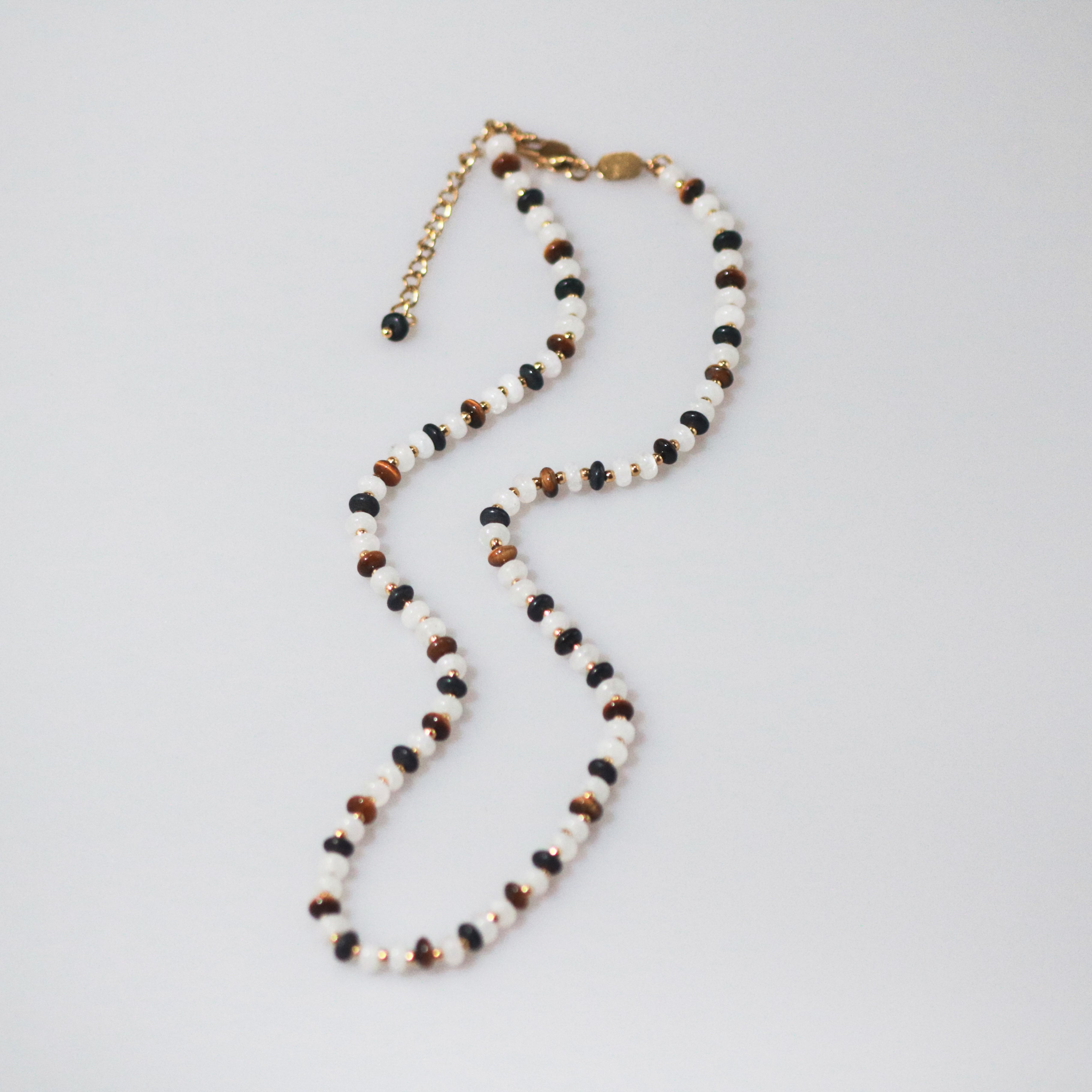 Meideya Jewelry Gemstone Beaded Necklace